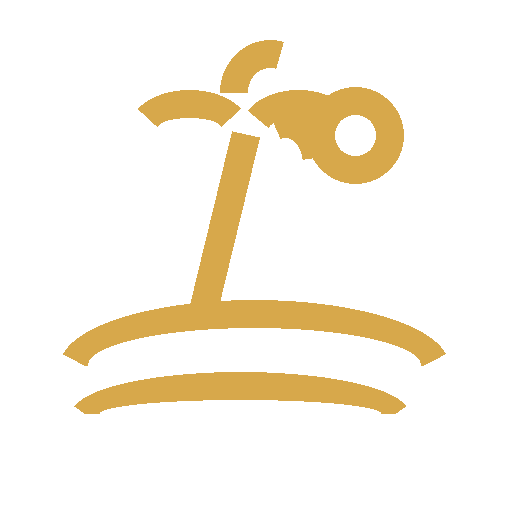 coastal region icon gold