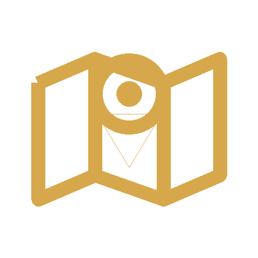 district area icon gold