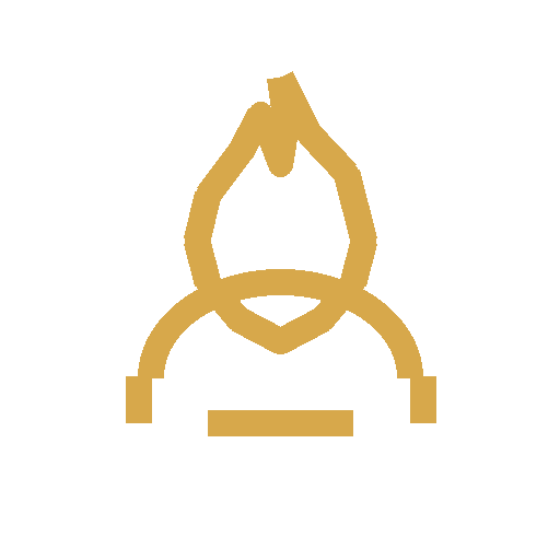 fire rescue icon gold