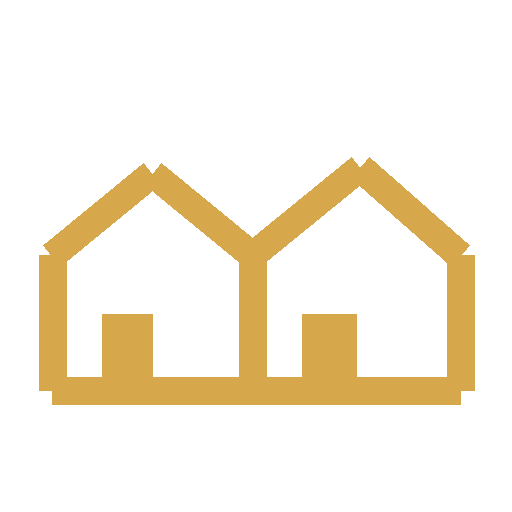 houses density icon gold